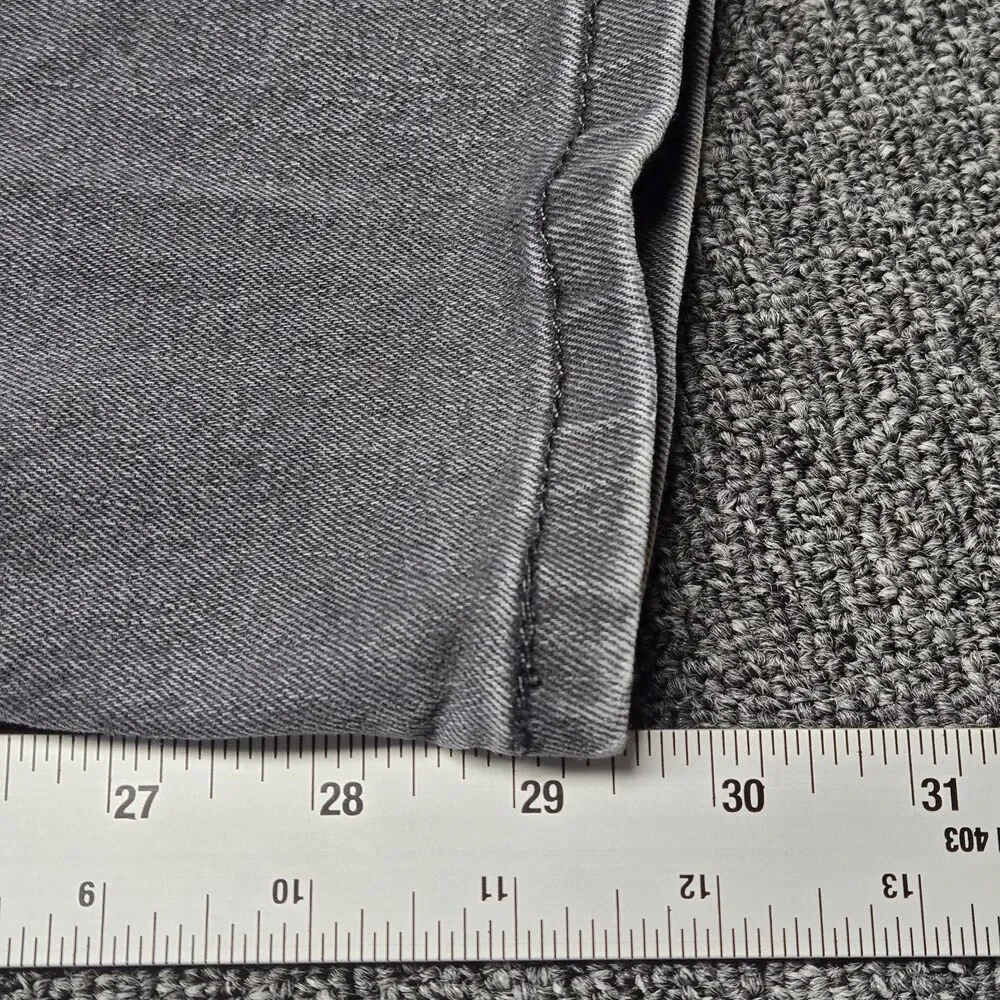 Levi's 514 Jeans Slim Straight Mens 28x30 Black Denim Classic Fit Pants